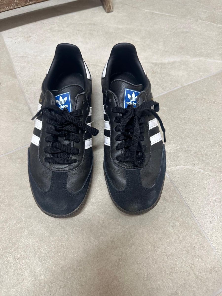Scarpe da donna: Adidas Samba Black Size US 6 Good Condition – Usato da Rüschlikon venduto da bec_h6pp 2