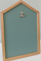 Hübsches Memo-Board Haus Design Grün Blau Tolle Dekoration!