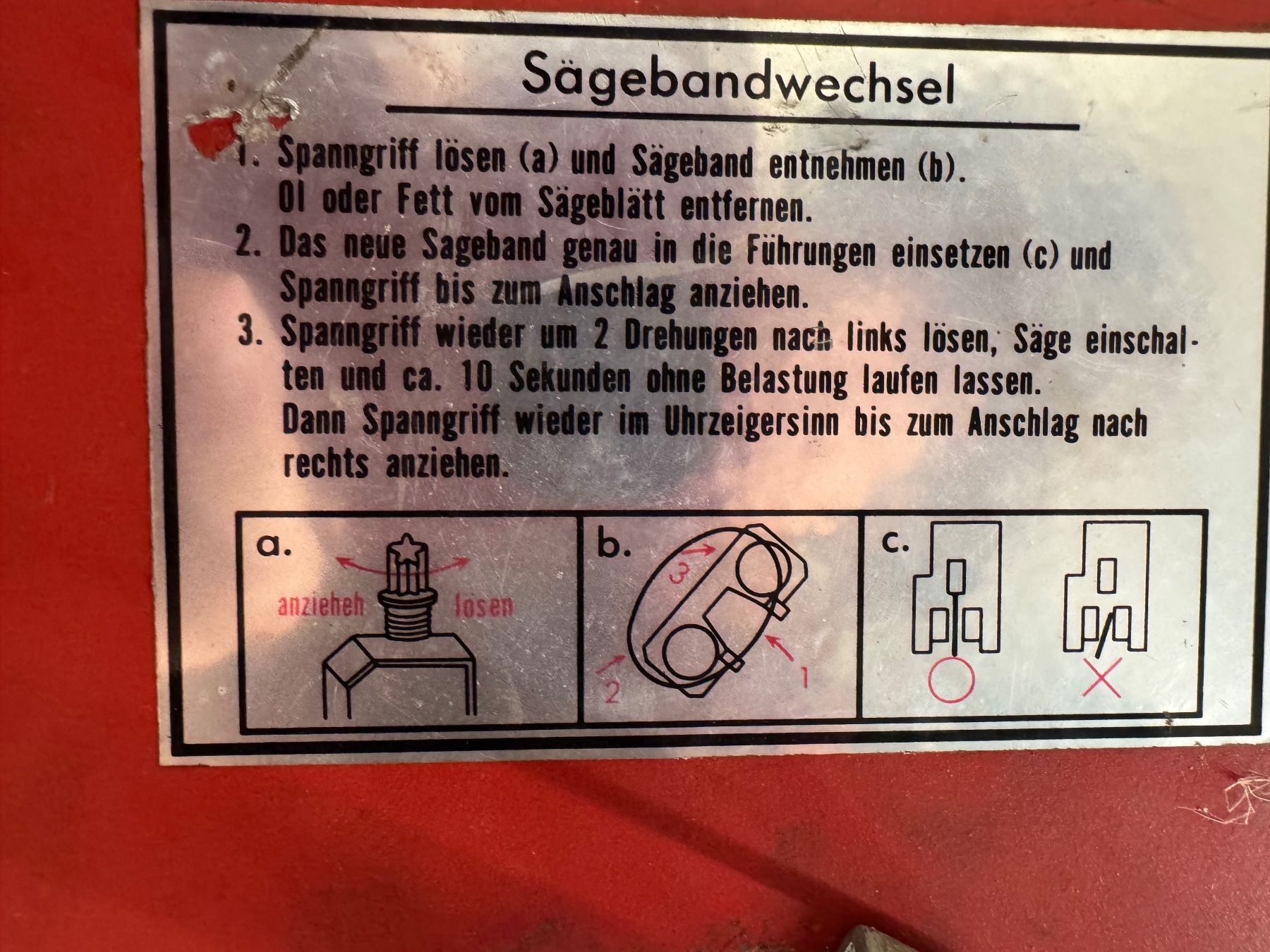 Rothenberger Seghe: Metallbandsäge Rothenberger – Usato da Schweizersholz venduto da Sarah1234 3