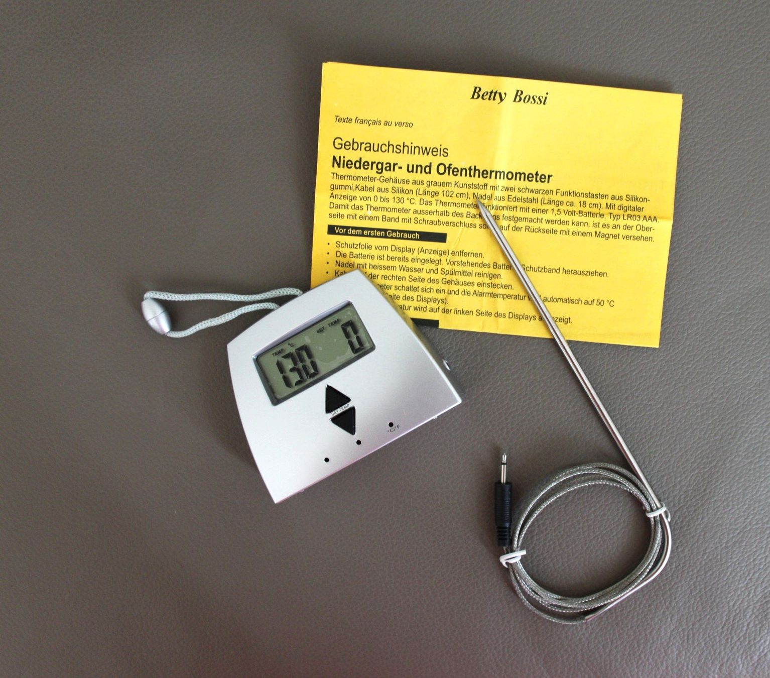 Betty Bossi Autres articles pour la maison: Ofenthermometer – Neuf (Voir description) à Otelfingen par Jupi07 1