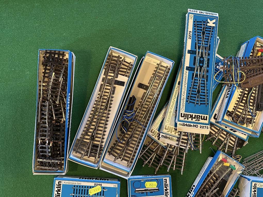 Märklin Modellini di ferrovie: Märklin K-Gleis H0 – Usato da Reichenbach i. K. venduto da Muus4 1