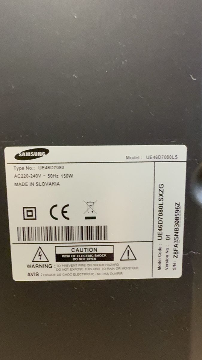 Televisori: Samsung TV – Usato da Herzogenbuchsee venduto da Gomez87 2