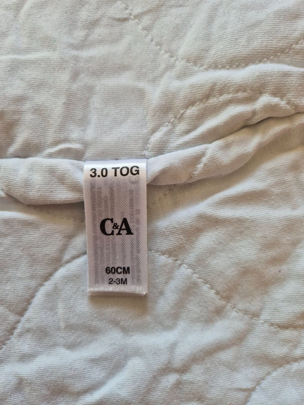 C&A Sacchi a pelo: Herziger Schlafsack mit Schäfchen, 60cm, 2-3M, 3.0 TOG – Usato da Reinach AG venduto da scud-werfer17 2