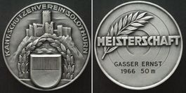 SOLOTHURN KANTONALER SCHÜTZENVEREIN MEISTERSCHAFT 1966 unz-