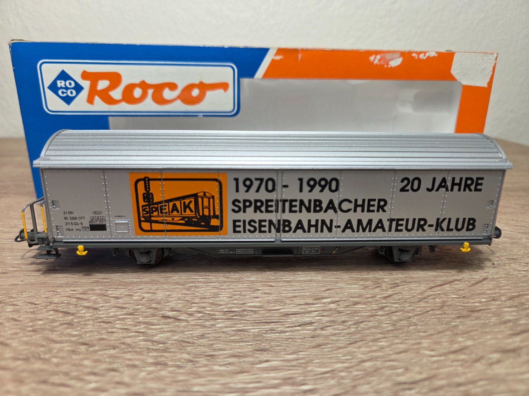 Roco Modelleisenbahnen: Roco 46161 Güterwagen SBB H0 – Gebraucht aus St-Aubin-Sauges von Lo_Go 1