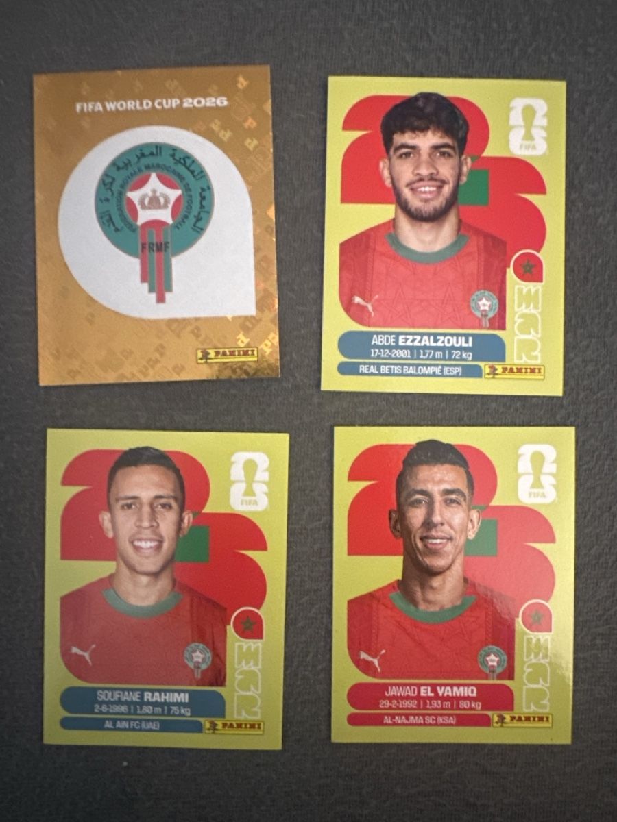Panini Sammelbilder & Trading cards: MAR – Neu (gemäss Beschreibung) aus Moosseedorf von anil88