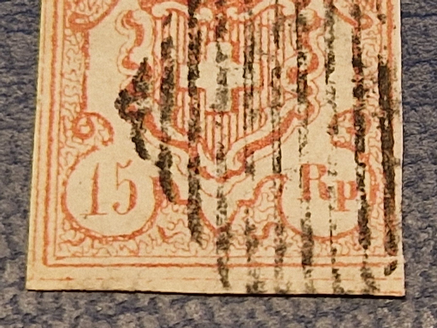 Tutti i francobolli: Rayon 20, Häckchen der 1 fehlt, ab 1.- – Usato da Burgdorf venduto da Glossy01 2