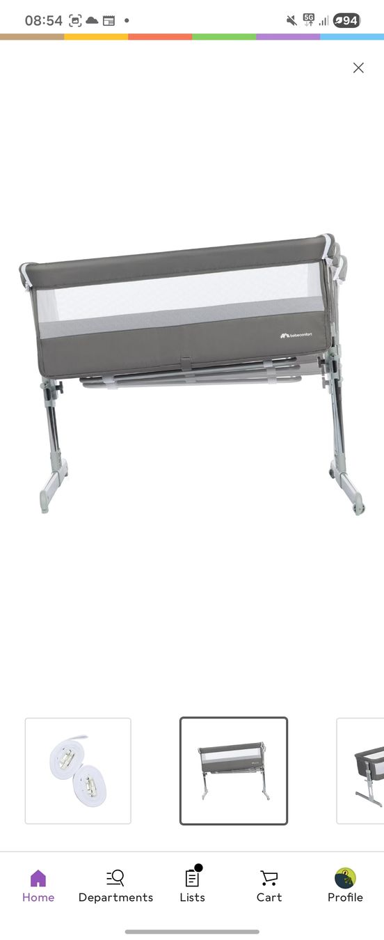 Letti: Babecomfort Calidoo Bedside Cot - Excellent Condition! – Usato da Basel venduto da Panda.bear 4