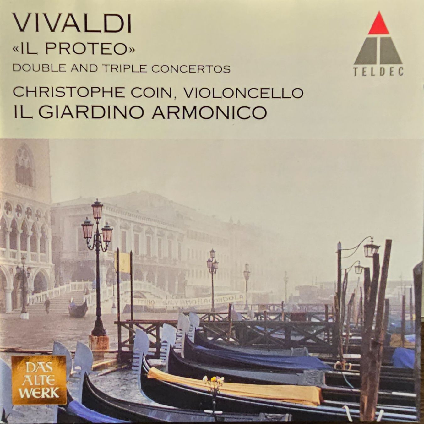 CD: Vivaldi - Il Proteo Double And Triple Concertos – Usato da Wahlen b. Laufen venduto da Cg10