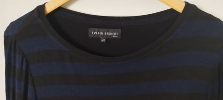Evelyn Brandt Kleid gestreift Gr. 40, Herbst/Winter