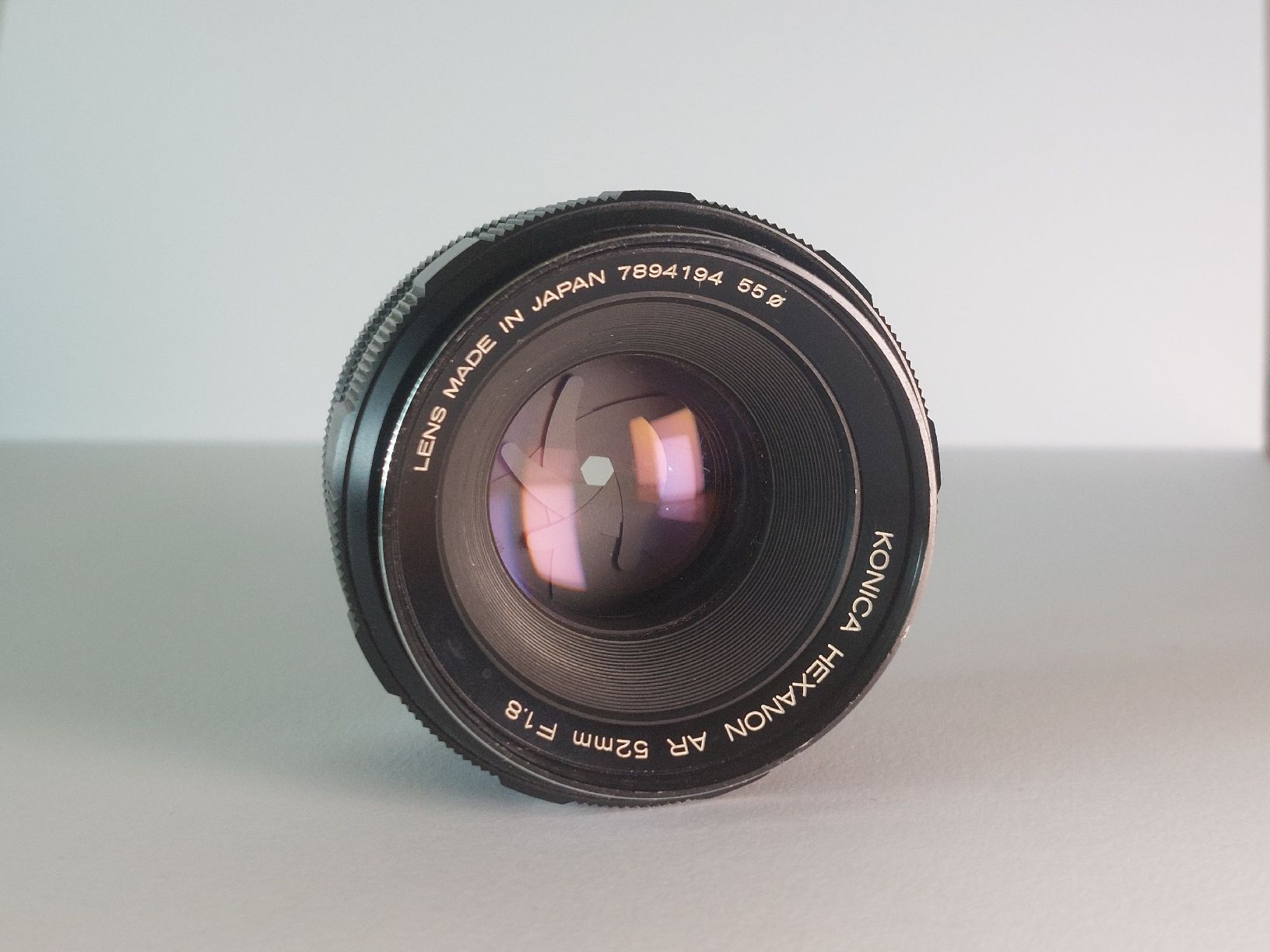 Konica Obiettivi: Konica Hexanon AR 52mm f1.8 – Usato da Schmitten FR venduto da losim1 3