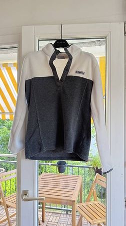 Columbia Faserpelz weiss grau Grösse XS