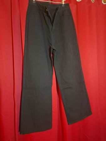 Pantalon noir SHEIN, taille L/42, coupe ample