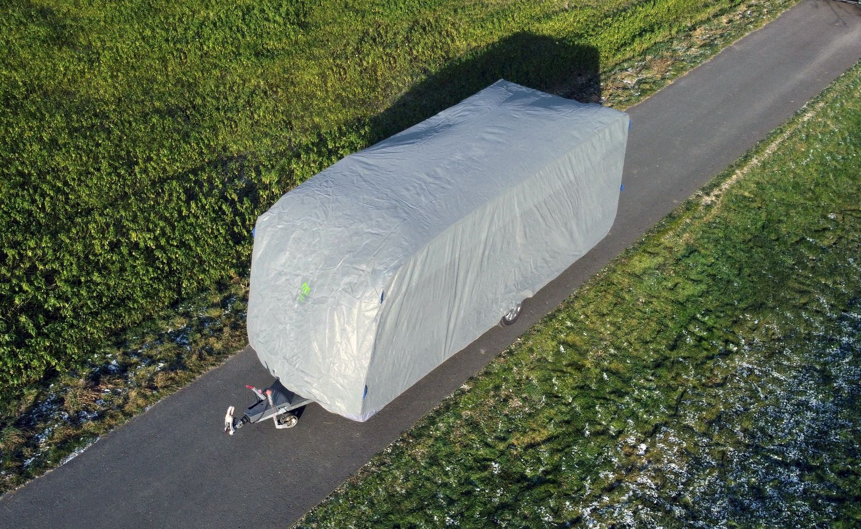 Housses pour voitures: GreenYard Abdeckplane Wohnwagen M grau – Neuf avec emballage d'origine à Bottighofen par zaap 3