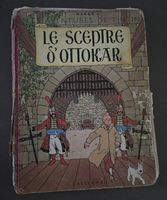 Tintin - Le Sceptre d'Ottokar Édition originale 1947