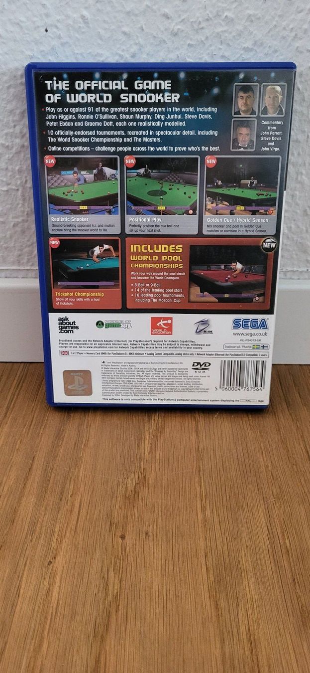 Sony Giochi: PS 2 - World Snooker Championship 2001 – Usato da Münsingen venduto da DigitaleSpielecke 1