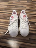 Adidas Stan Smith Turnschuhe Weiss Rot