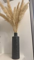Vase in Grau