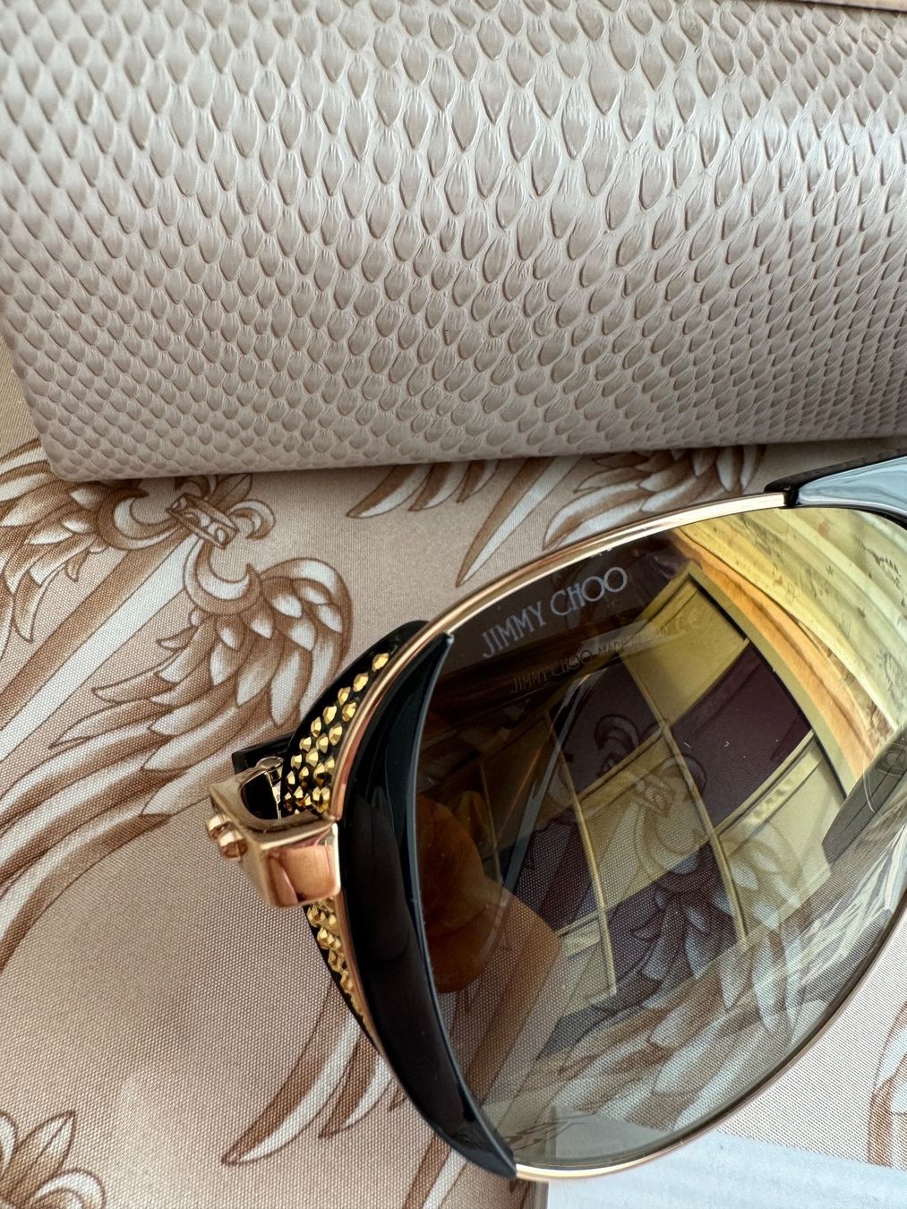 Jimmy Choo Occhiali & Lenti: Jimmy Choo Sonnenbrille NEU – Nuovo e nell'imballaggio originale da Schaan venduto da MivrSh 2