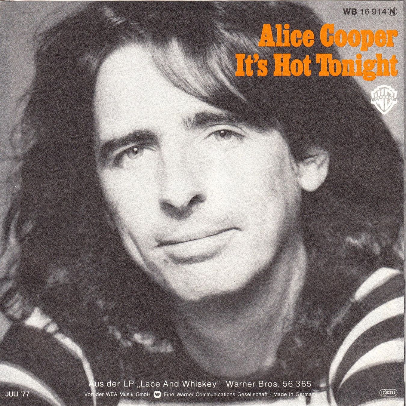 Schallplatten: Alice Cooper Vinyl Single von 1977 – Gebraucht aus Volketswil von Abcrecords 1