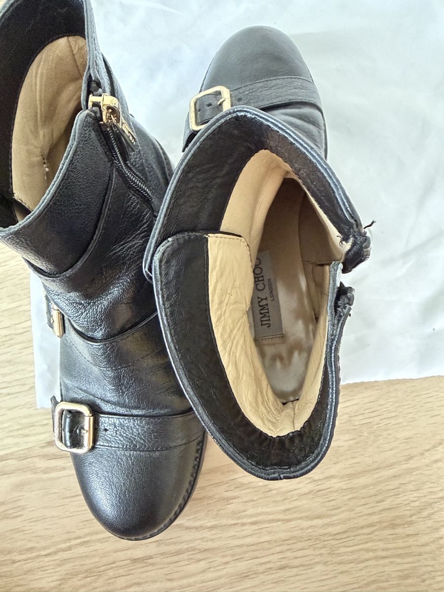 Jimmy Choo Scarpe da donna: Jimmy Choo Boots, Gr. 38.5 – Usato da Killwangen venduto da was.sharp 7