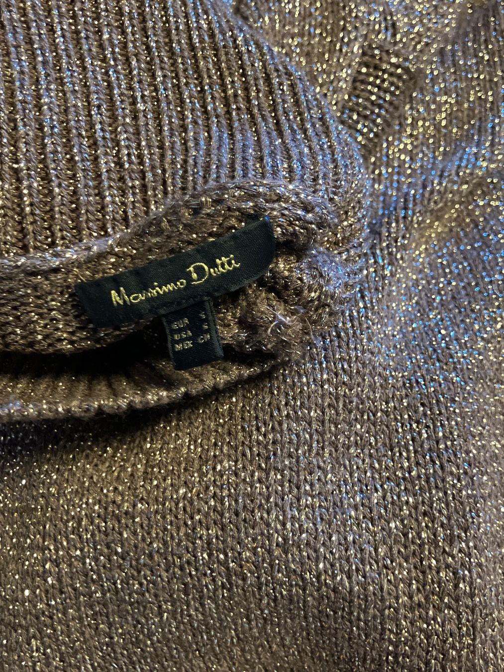 Massimo Dutti Maglioni & Felpe: Massimo Dutti Pullover in Gold - Braun Gr.S – Usato da Gränichen venduto da len_fb5w 2