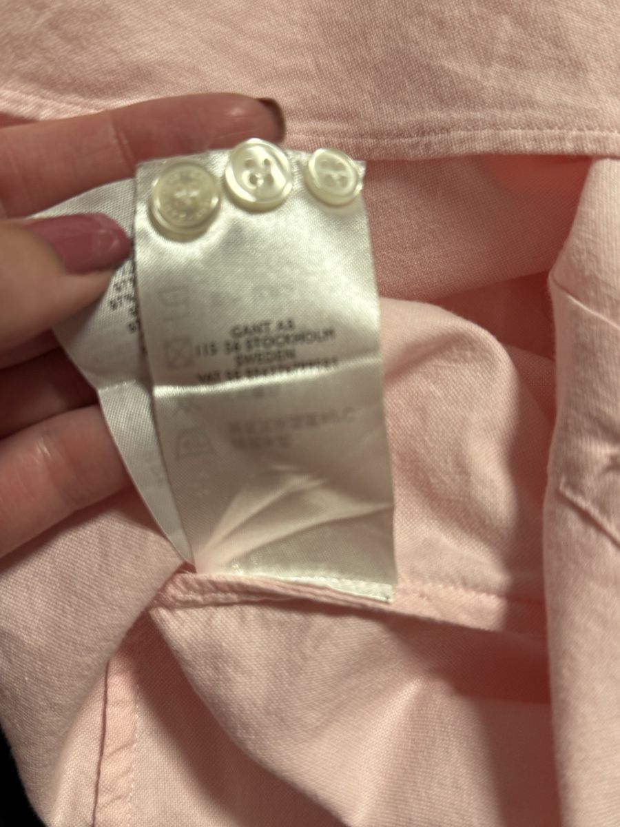 Gant Blusen: GANT Damen Hemd, Grösse 34, Rosa – Gebraucht aus Zollikon von snowflake10- 3
