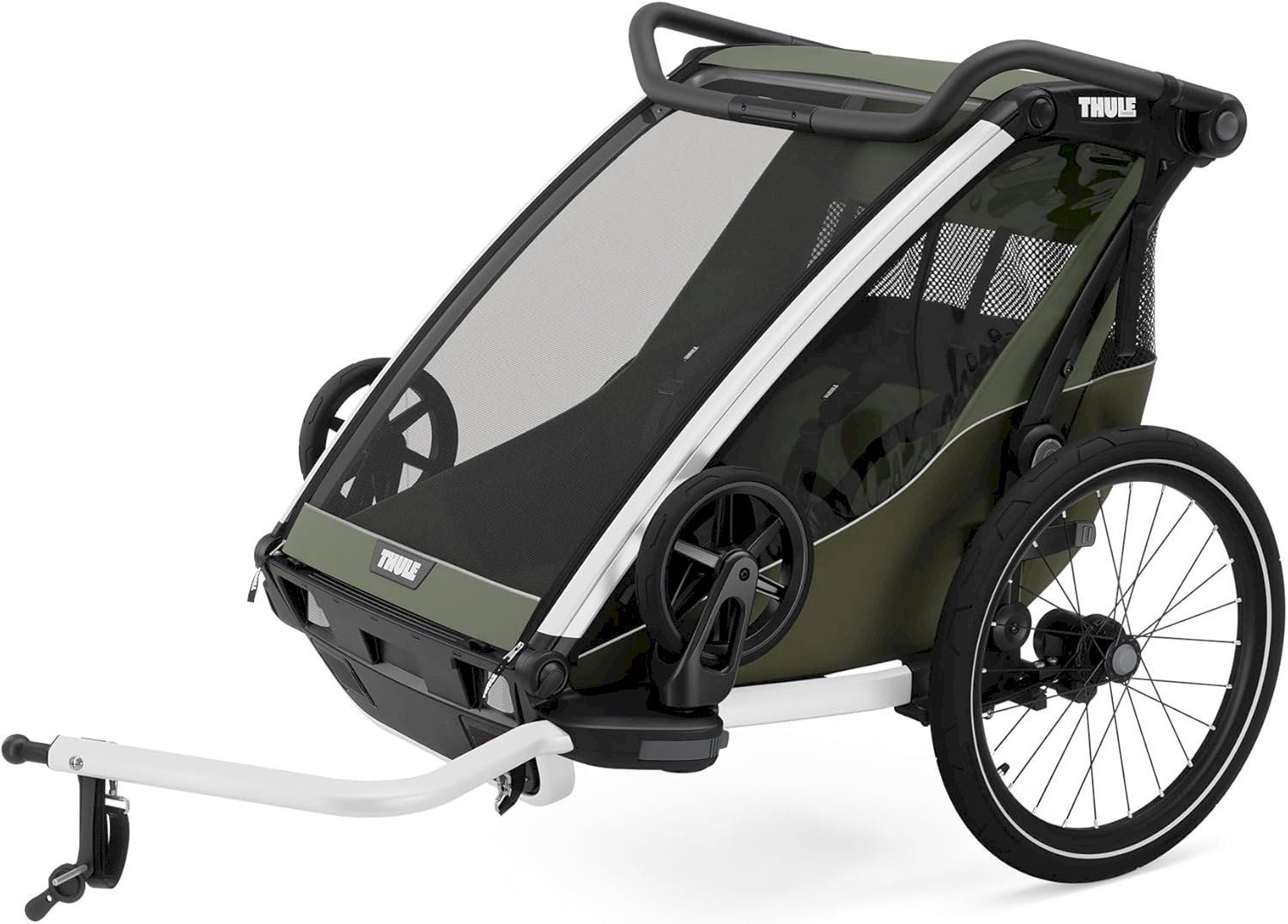 Thule Remorques: Thule Chariot Lite double Kinderanhänger – Neuf avec emballage d'origine à Bottighofen par zaap