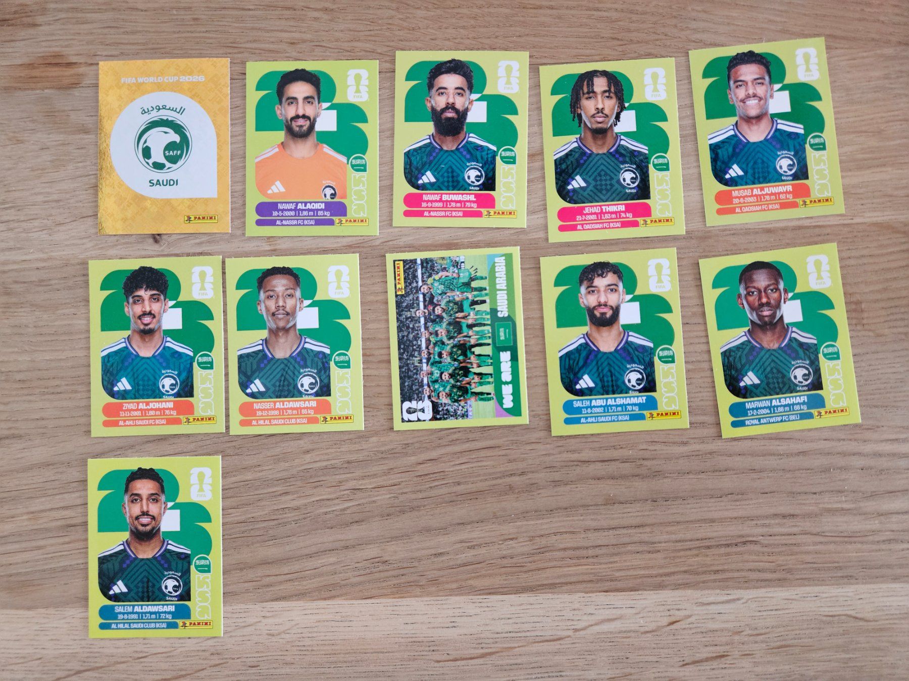 Panini Carte collezionabili: Panini WM 2026 KSA – Nuovo (secondo la descrizione) da Villars-sur-Glane venduto da Bolinot