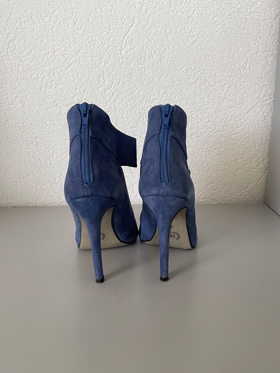 Damenschuhe: Talons aiguilles FB en daim bleu, taille 38, élégants! – Gebraucht aus Vuadens von Nina11 2