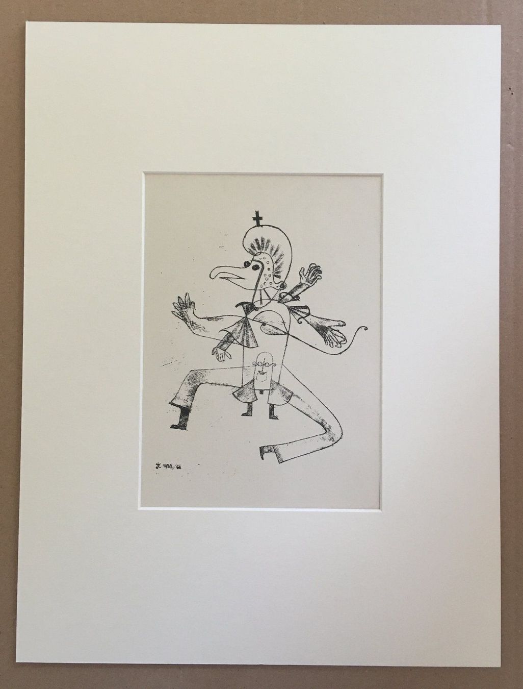 Grafica & Litografie: Paul Klee    "Narretei"  DRUCK – Usato da Nennigkofen venduto da juhit 1