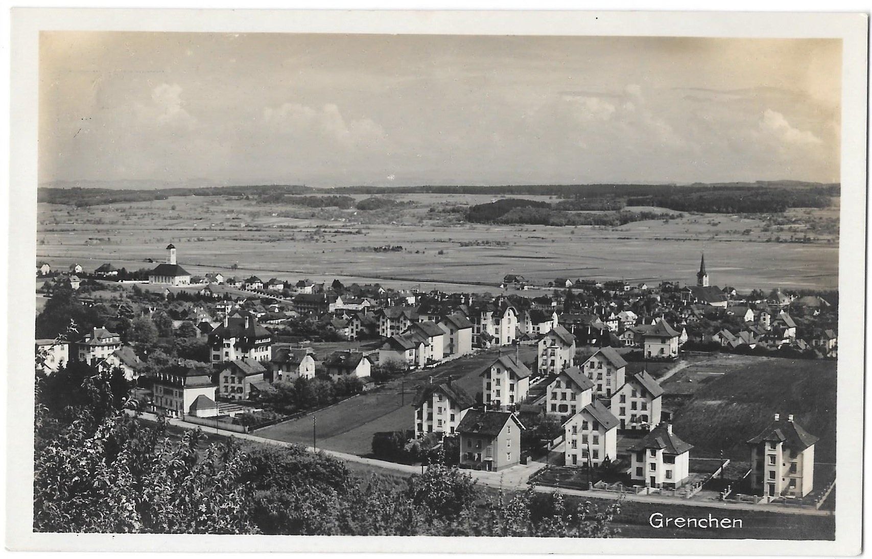Cartes postales: Grenchen Teilansicht – D'occasion à Olten par clotaldi
