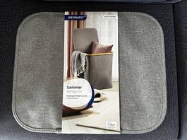 Neuer, grauer Wäschesammler/Storage Bin, 58 l, OVP
