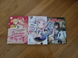 3 Manga zu verkaufen, alle Englisch