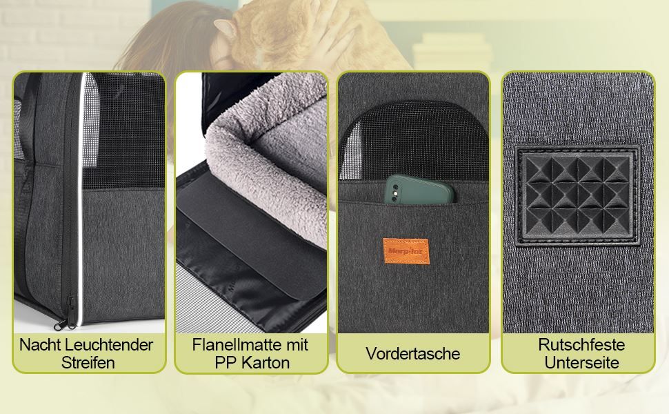 Gabbie, trasporto & Sicurezza: Faltbare Hunde und Katzentragetasche, Transportbox Katze – Nuovo e nell'imballaggio originale da Zürich venduto da MueDes 2