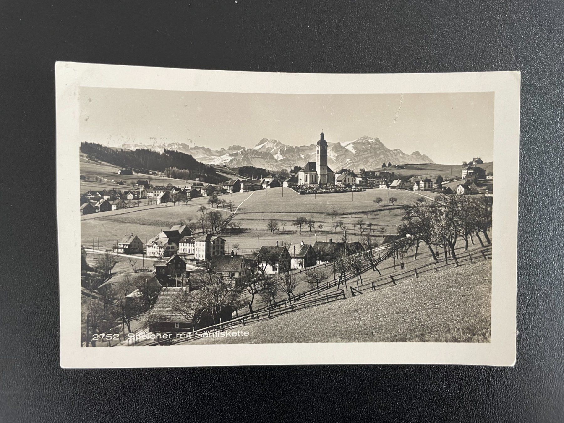 Ansichtskarten: AK AR Speicher mit Säntiskette – Gebraucht aus Thal von Danny82