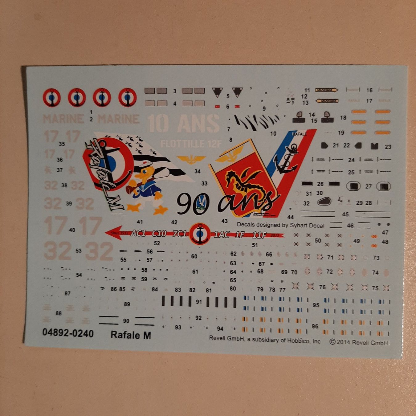 Revell Kit di modellismo & Modellini statici: 644 ... Dassault Rafale M ... Revell 04892 – Nuovo (secondo la descrizione) da Bonstetten venduto da Benibanny59 6
