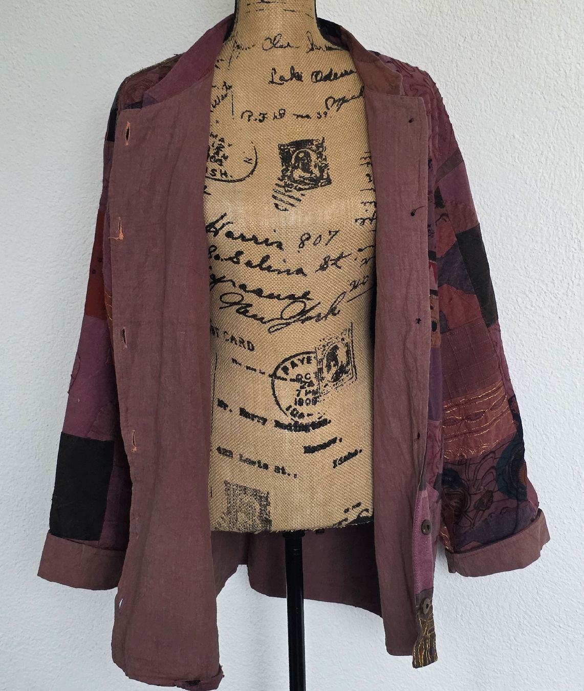 Giacche: Patchwork Jacke im Ethno-Stil, Gr. L/XL – Usato da Rheinsulz venduto da Gilea 5