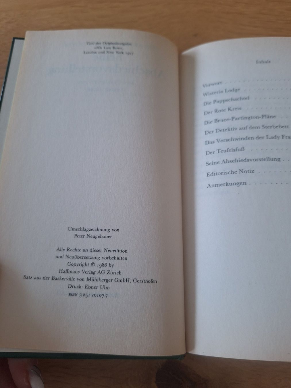 Libri: Buch Sherlock Holmes, Sir Arthur Conan Doyle 1988 – Usato da Wanzwil venduto da chlinih93 1