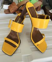 Borgo degli Ulivi Ledersandalen Gelb Gr. 39 - Sommer Look!