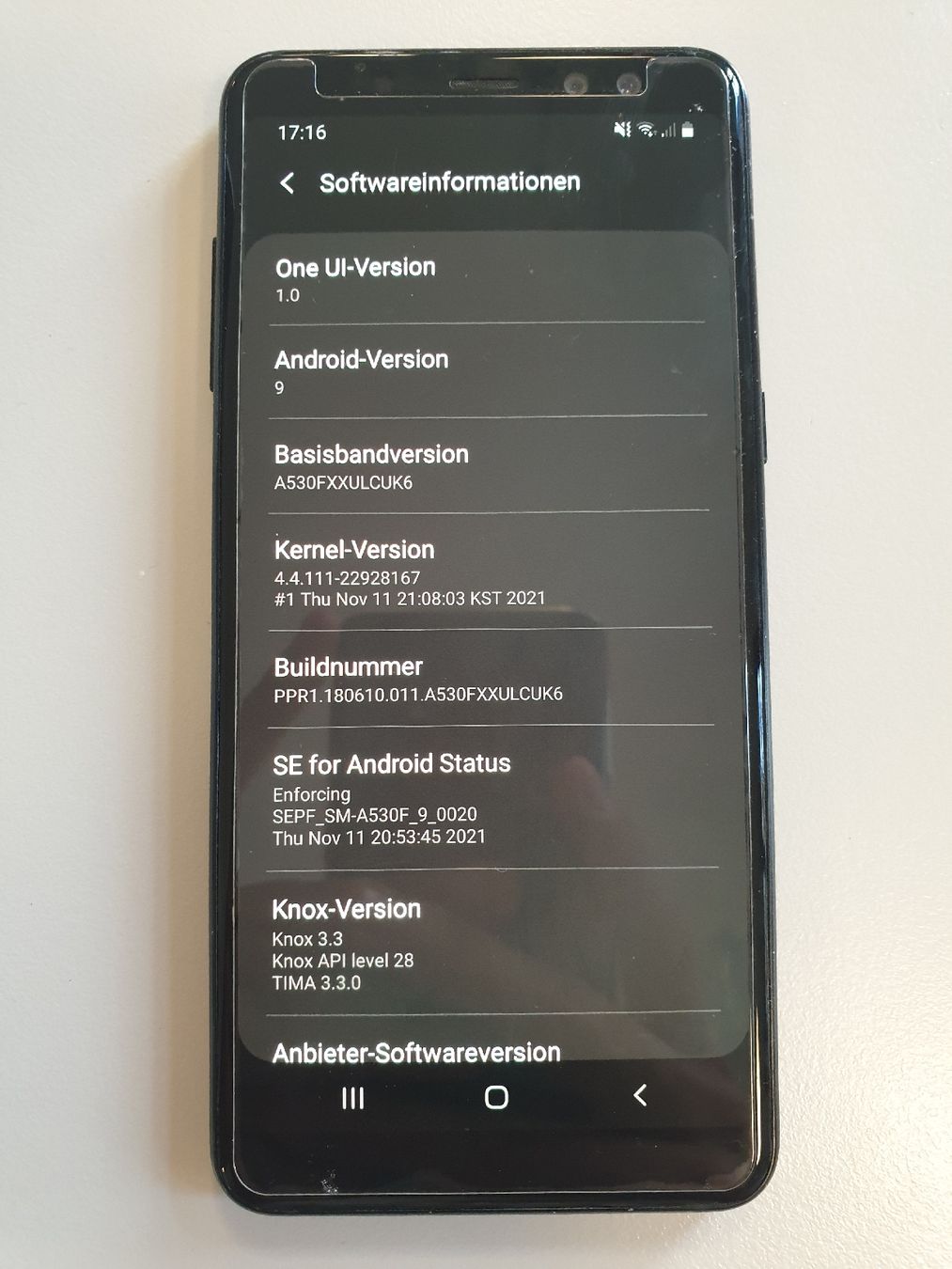 Samsung Telefoni cellulari / Smartphones: Samsung Galaxy A8 Dual Sim – Usato da Flawil venduto da rcnkr 2