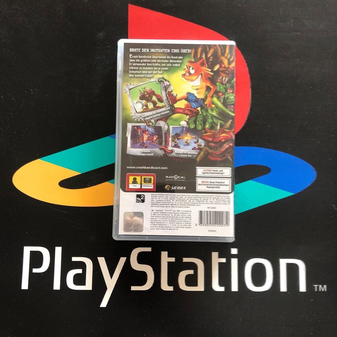 Sony Giochi: Crash Herrscher der Mutanten Sony PSP – Usato da Kestenholz venduto da Mad18 1
