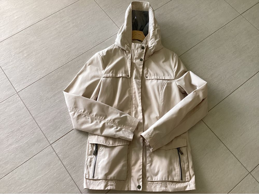Tom Tailor Vestes: Tom Tailor Übergangsjacke Beige, Gr. S - Top Zustand! – D'occasion à Cham par Lanza08 1