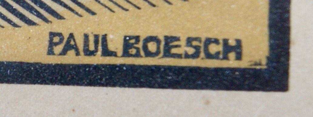 Grafiken & Lithographien: 2 lithographies de scènes viticoles de Paul Boesch – Gebraucht aus Morrens VD von alain50 6