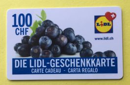 LIDL  Geschenkkarten  ohne Guthaben und für Sammler gedacht.