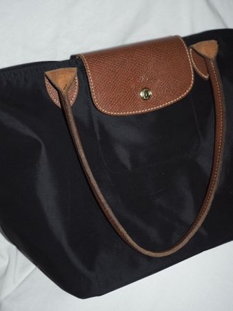 Schwarze Longchamp Tasche - guter Zustand