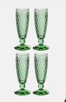 Villeroy & Boch Champagner-Gläser Boston 4er-Set grün