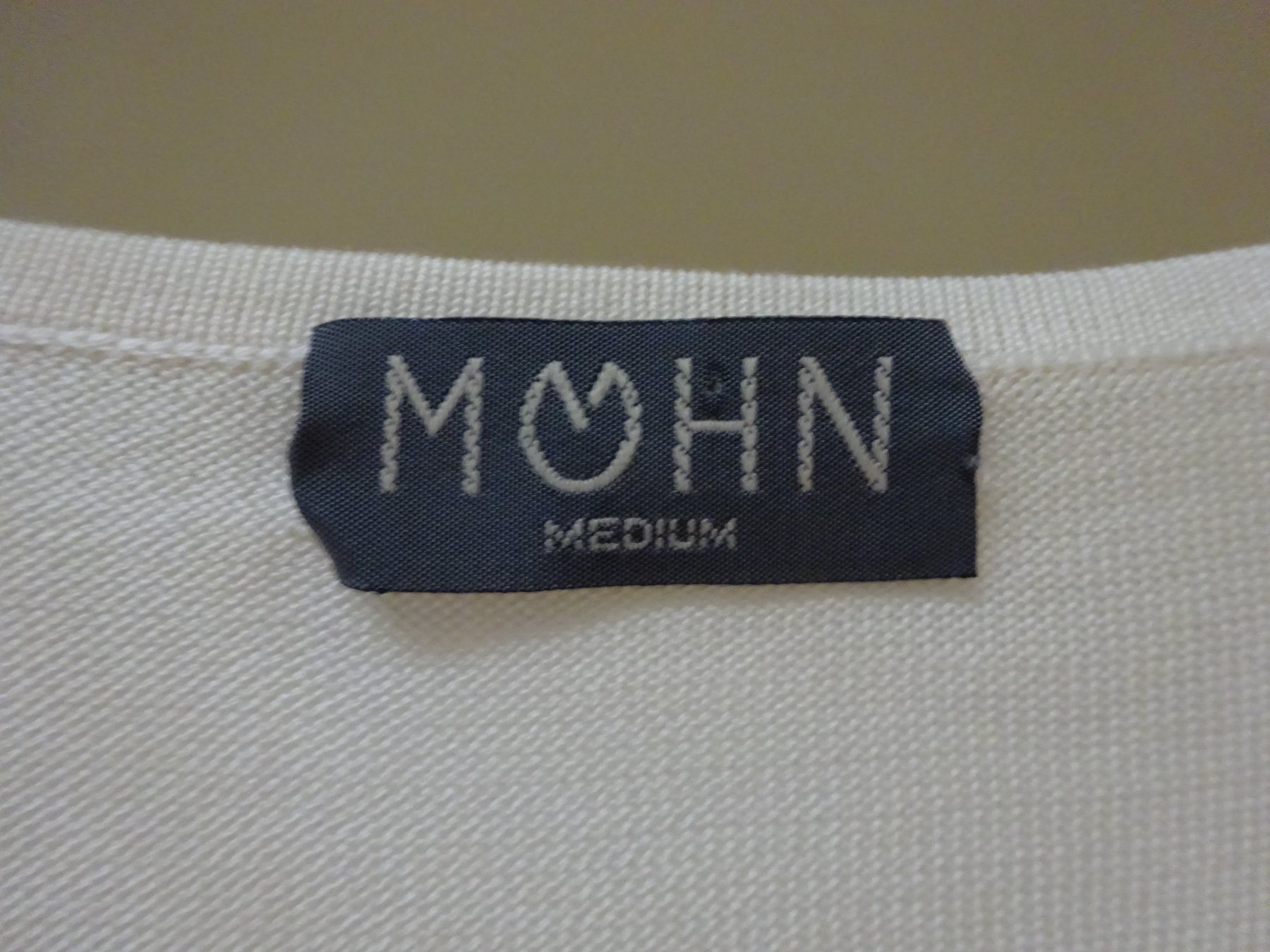 Maglioni & Felpe: Mohn - Pullover - 100% Seide - weiss - Grösse M – Usato da Zofingen venduto da Justizia_01 3