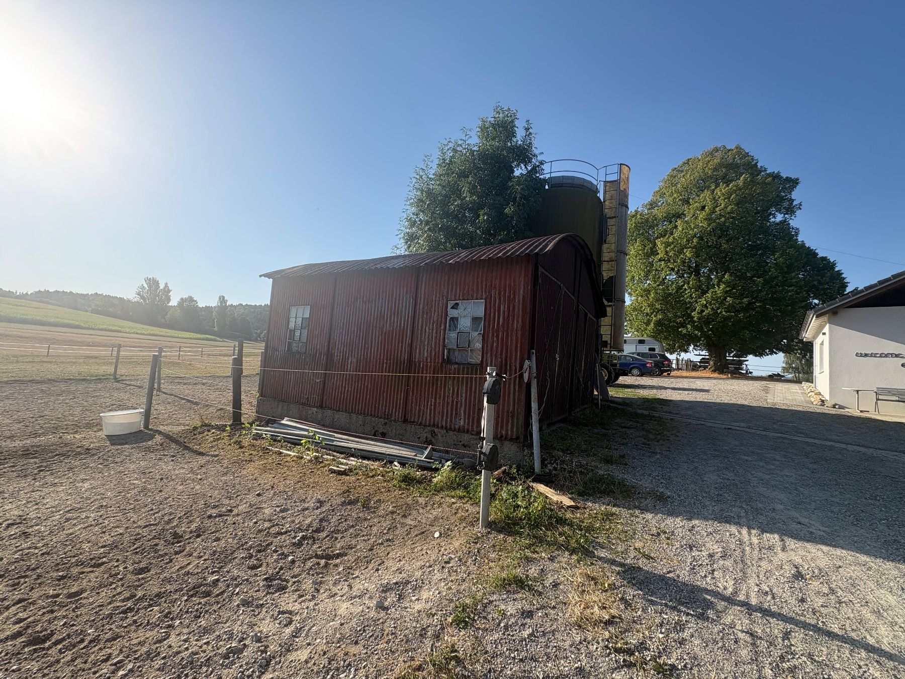 Conteneurs de construction: Blech Baragge / Baracke – D'occasion à Bronschhofen par Eggwil