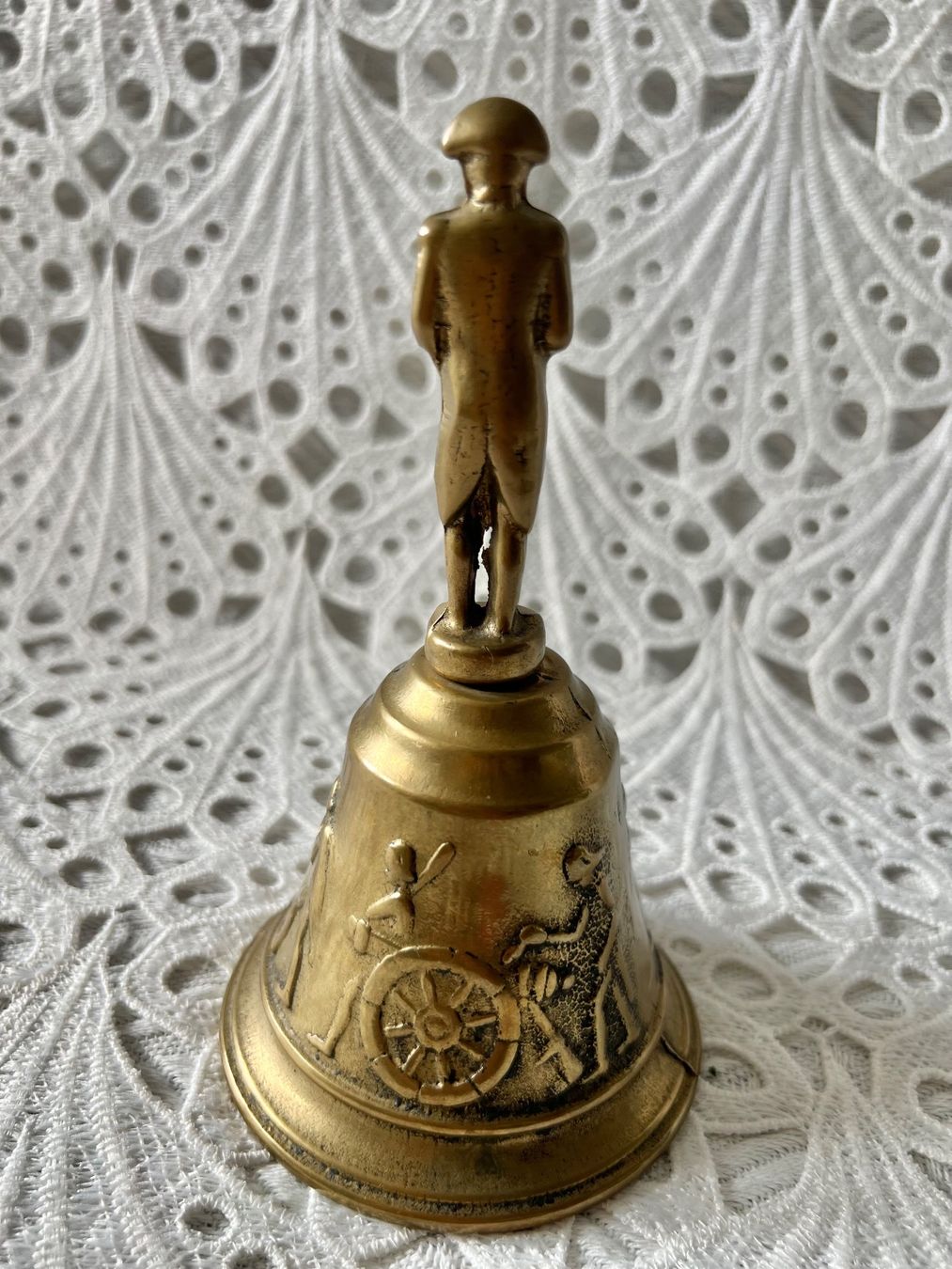 Glocken & Treicheln: Messing Glocke Handglocke Tischglocke Napoleon – Gebraucht aus Frenkendorf von Only1 2